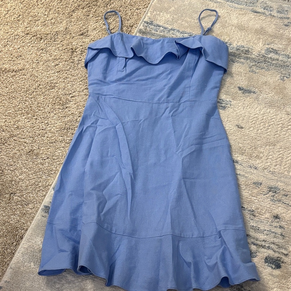 Blue dress